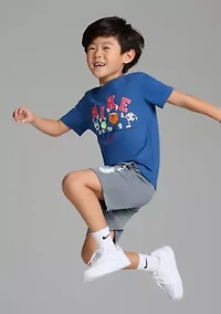 Boys 8-20 Multi Sport Short Sleeve T-Shirt