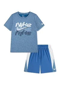 Boys 4-7 Graphic T-Shirt and Shorts Set