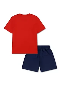 Boys 4-7 Graphic T-Shirt and Shorts Set