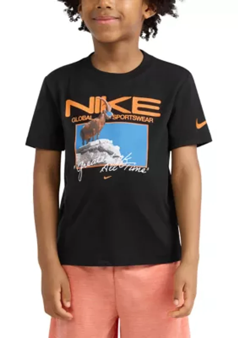 Boys 4-7 G.O.A.T. Shirt