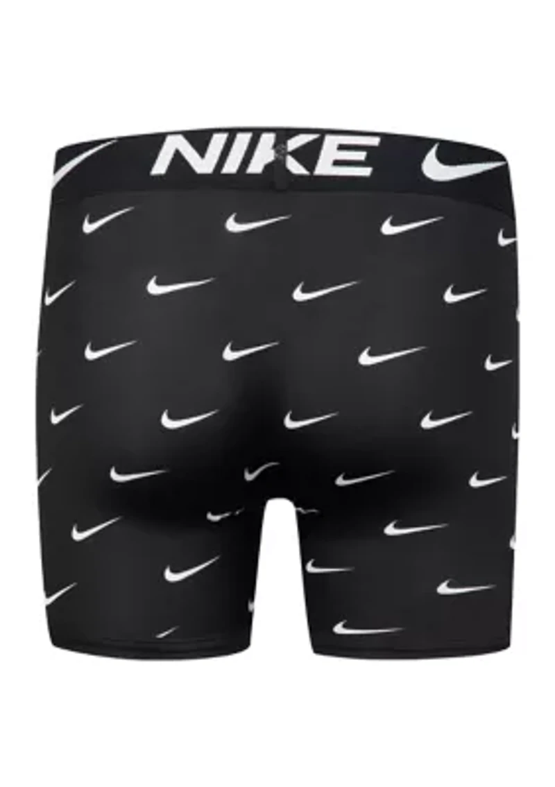 Boys 8-20 Printed 3-Pack Boxer Briefs