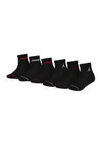 Boys Jordan Legend Ankle Socks - 6 Pack