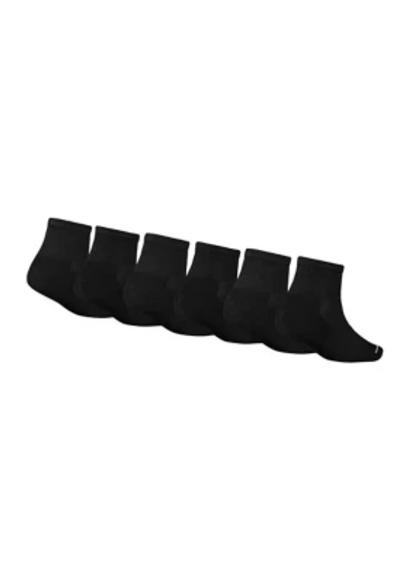 Boys Jordan Legend Ankle Socks - 6 Pack