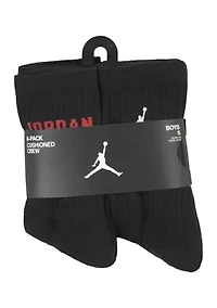 Boys Jordan Legend Ankle Socks - 6 Pack