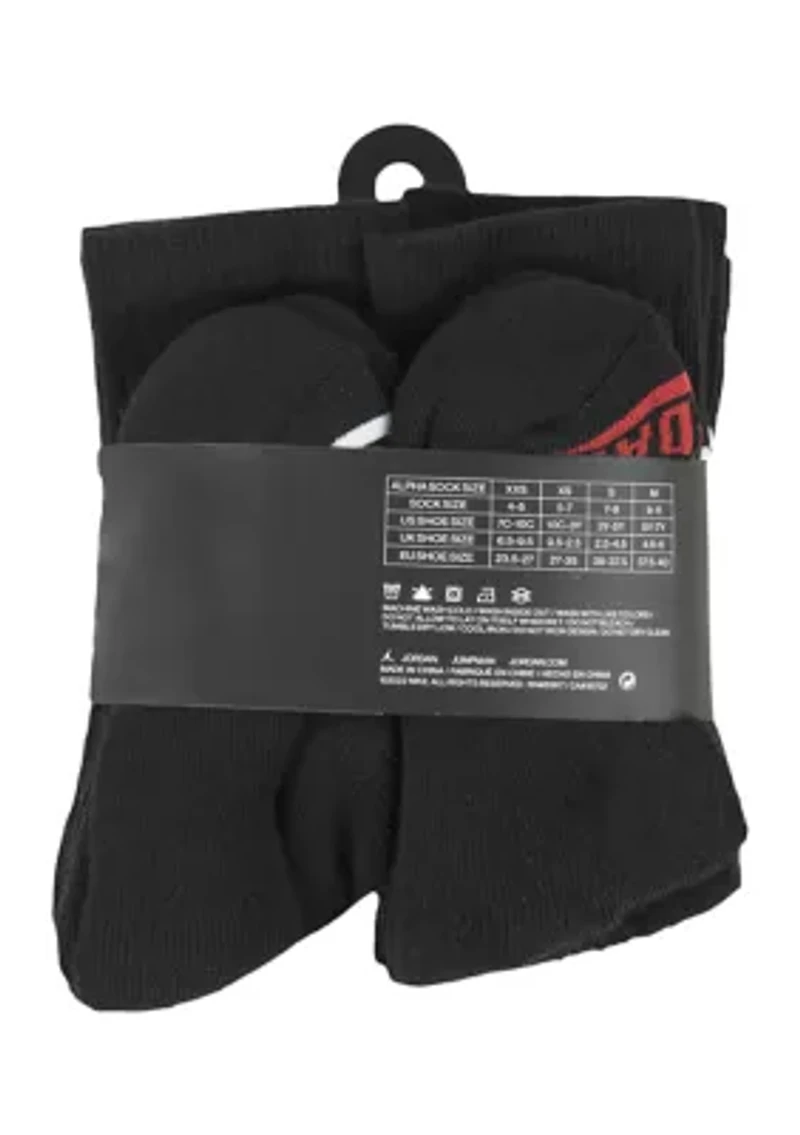 Boys Jordan Legend Ankle Socks - 6 Pack