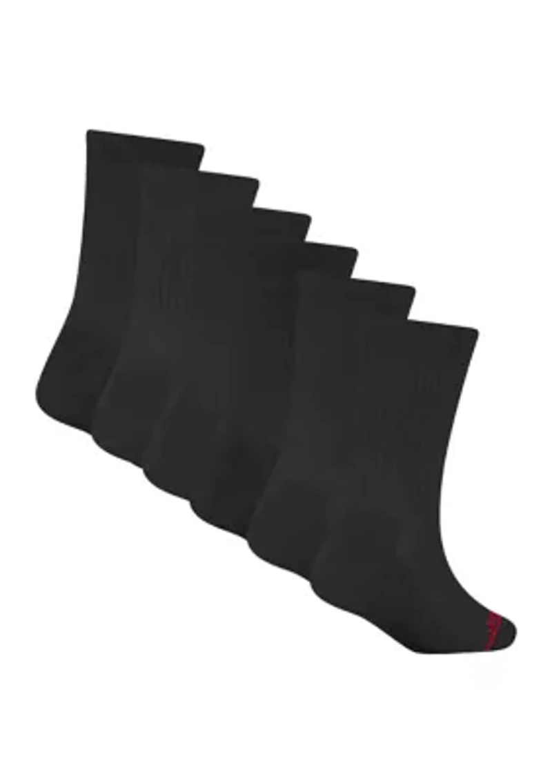 Boys Jordan Legend Crew Socks - 6 Pack