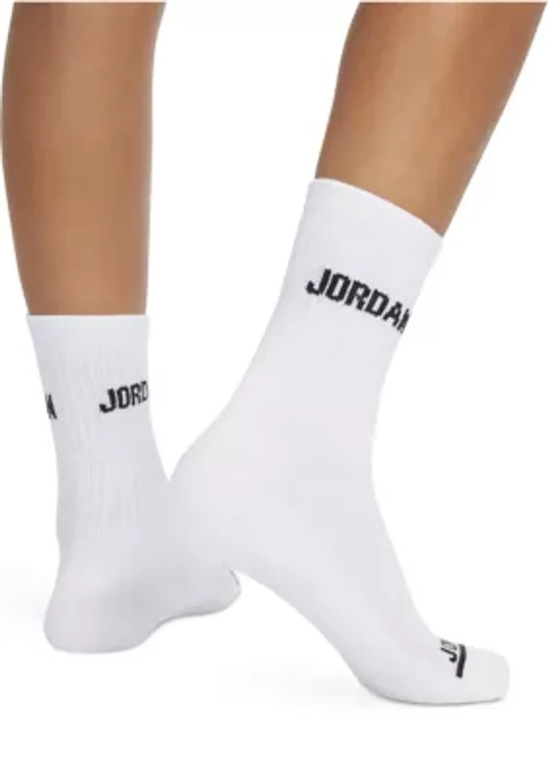 Boys Jordan Legend Crew Socks - 6 Pack