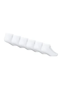 Boys 4-7 6 Pack Mesh Cushion No Show Socks