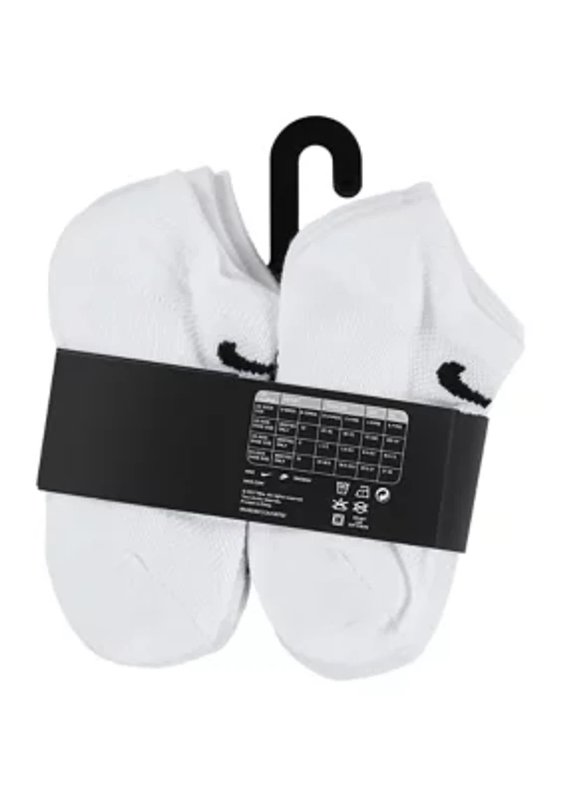 Boys 4-7 6 Pack Mesh Cushion No Show Socks