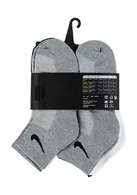 Boys 4-7 Mesh Cushion Ankle Socks - 6 Pack
