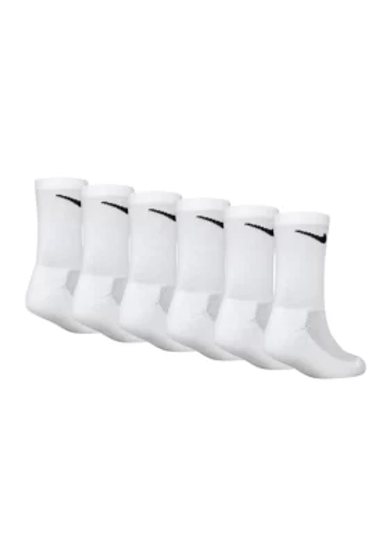 Boys 4-7 Mesh Cushion Crew Socks
