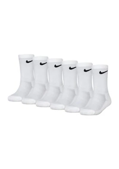 Boys 4-7 Mesh Cushion Crew Socks - 6 Pack