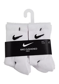 Boys 4-7 Mesh Cushion Crew Socks - 6 Pack