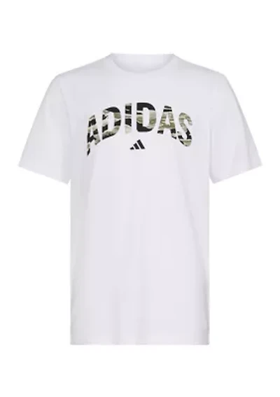 Boys 8-20 Short Sleeve Tiger Camo Stack T-Shirt