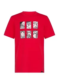 Boys 8-20 Short Sleeve Baseball Card Graphic T-Shirt