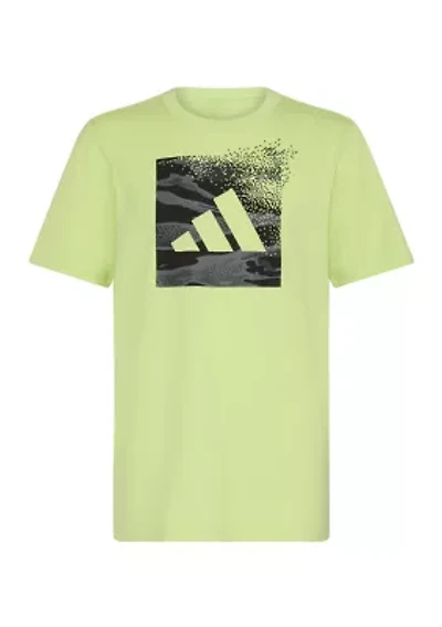 Boys 8-20 Short Sleeve Camo Box Logo T-Shirt