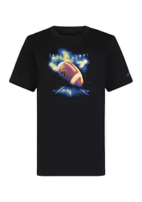 Boys 8-20 Short Sleeve Heat Map Football Graphic T-Shirt