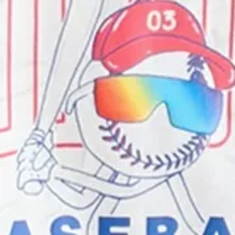 Boys 8-20 Short Sleeve Baseball Mascot Graphic T-Shirt