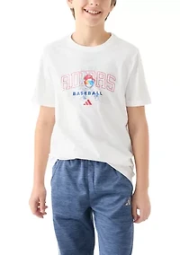 Boys 8-20 Short Sleeve Baseball Mascot Graphic T-Shirt