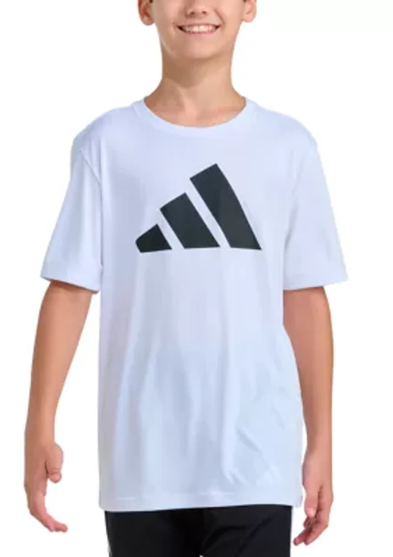 Boys 8-20 Short Sleeve Essential Poly Tee