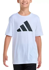 Boys 8-20 Short Sleeve Essential Poly Tee