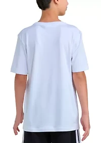 Boys 8-20 Short Sleeve Essential Poly Tee