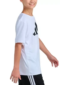 Boys 8-20 Short Sleeve Essential Poly Tee