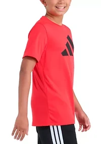 Boys 8-20 Short Sleeve Essential Poly Tee