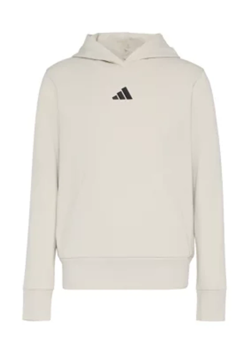 Boys 8-20 Long Sleeve Essentials Small Logo Hooded Pullover