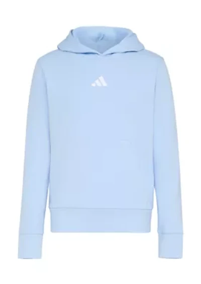 Boys 8-20 Long Sleeve Essentials Small Logo Hooded Pullover