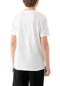 Boys 8-20 Short Sleeve Three Slice Life Graphic T-Shirt