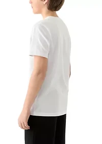 Boys 8-20 Short Sleeve Three Slice Life Graphic T-Shirt