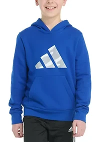 Boys 8-20 Long Sleeve Graphic Fleece Pullover Hoodie