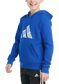 Boys 8-20 Long Sleeve Graphic Fleece Pullover Hoodie