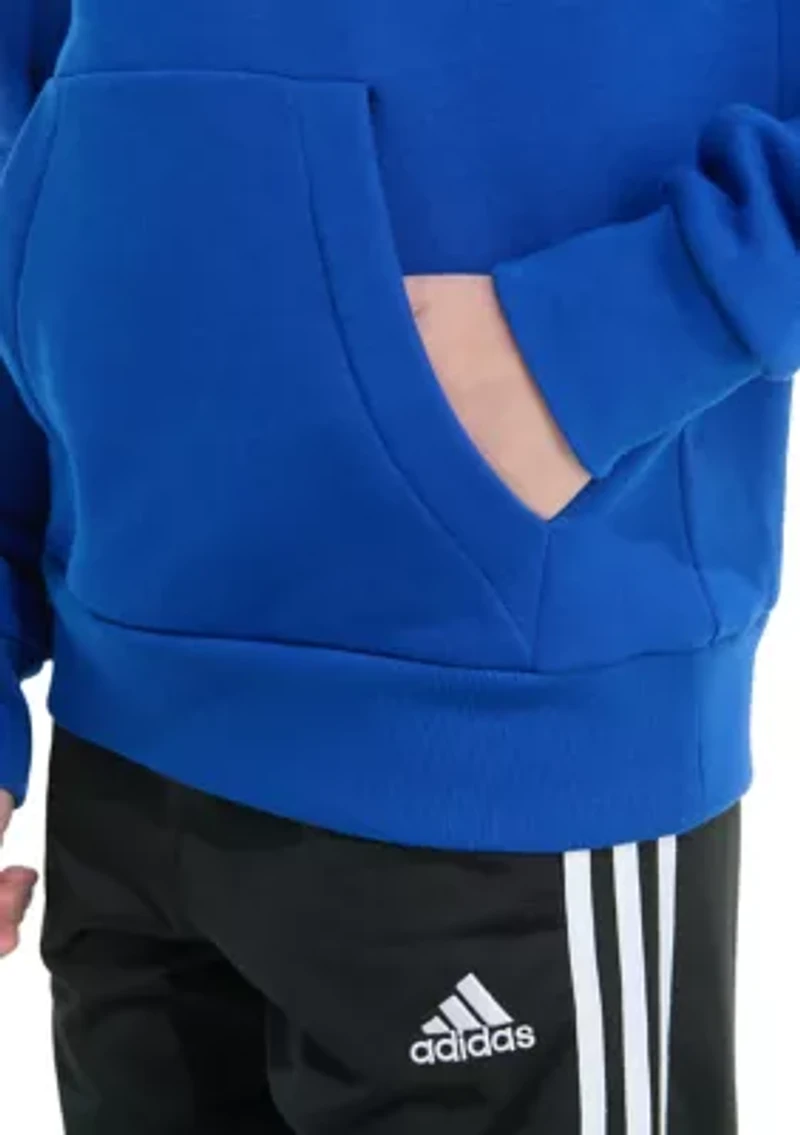 Boys 8-20 Long Sleeve Graphic Fleece Pullover Hoodie