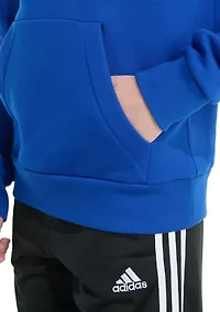 Boys 8-20 Long Sleeve Graphic Fleece Pullover Hoodie