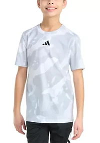 Boys 8-20 Allover Print Halftone Camo T-Shirt