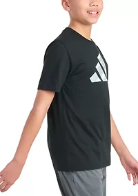 Boys 8-20  Short Sleeve Halftone Camo Logo Tee