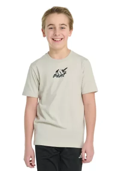 Boys 8-20 Short Sleeve Camo Expression T-Shirt (Extended Size)