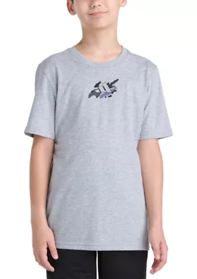 Boys 8-20 Short Sleeve Camo Expression Heather Tee