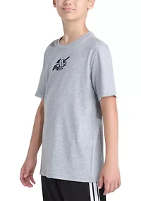 Boys 8-20 Short Sleeve Camo Expression Heather Tee