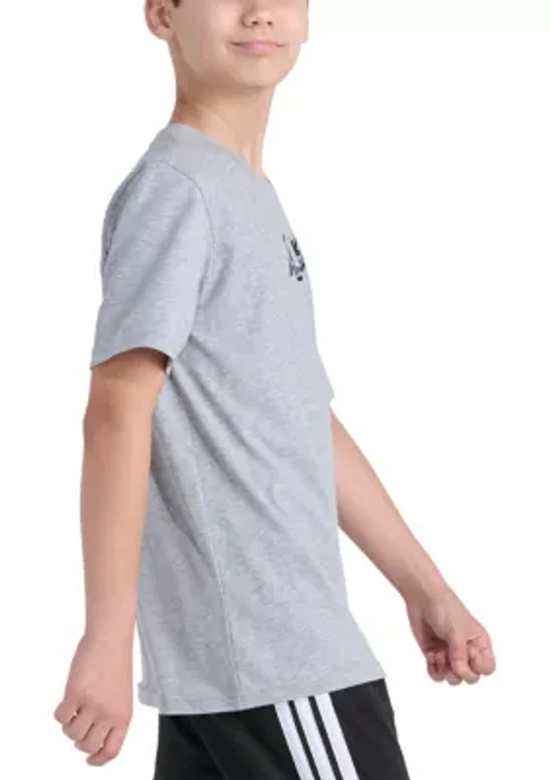 Boys 8-20 Short Sleeve Camo Expression Heather Tee