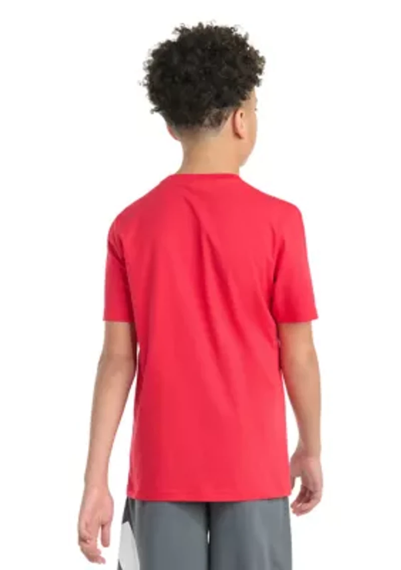 Boys 8-20 Short Sleeve Woodland Camo Stack Graphic T-Shirt (Extended Size)