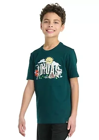 Boys 8-20 Short Sleeve Multi-Sport Doodle Graphic T-Shirt