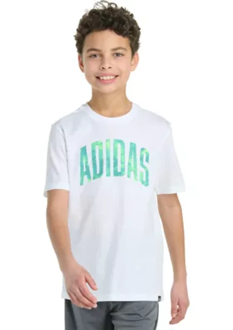 Boys 8-20 Short Sleeve Cotton Graphic T-Shirt