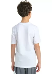 Boys 8-20 Short Sleeve Cotton Graphic T-Shirt