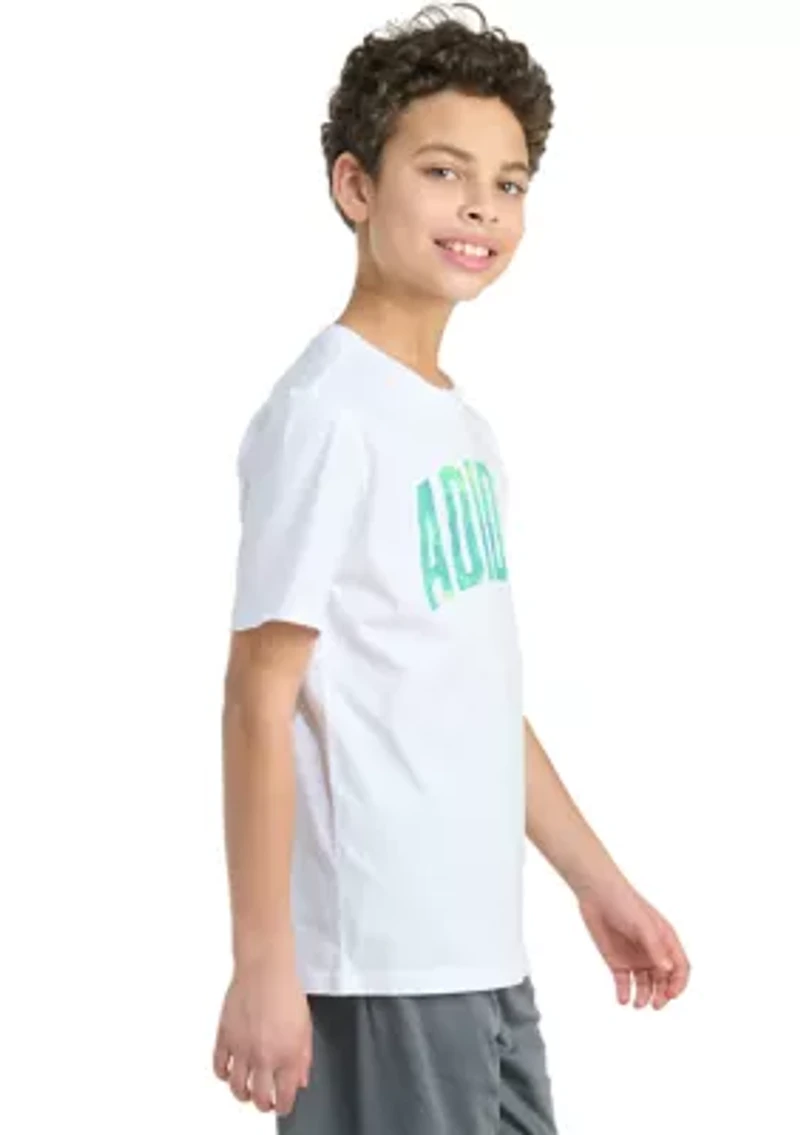 Boys 8-20 Short Sleeve Cotton Graphic T-Shirt