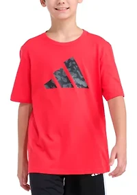Short Sleeve Lenticular Camo Logo T-Shirt