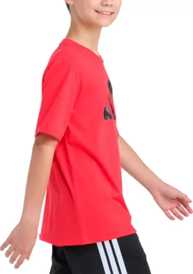 Short Sleeve Lenticular Camo Logo T-Shirt