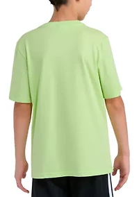 Boys 8-20 Short Sleeve Spray Gradient Logo Graphic T-Shirt